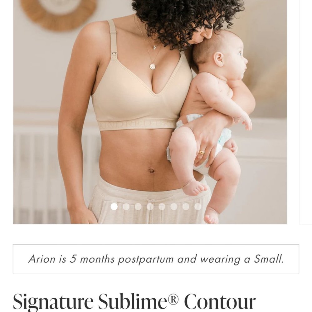 Kindred Bravely Beige Size M nursing bra